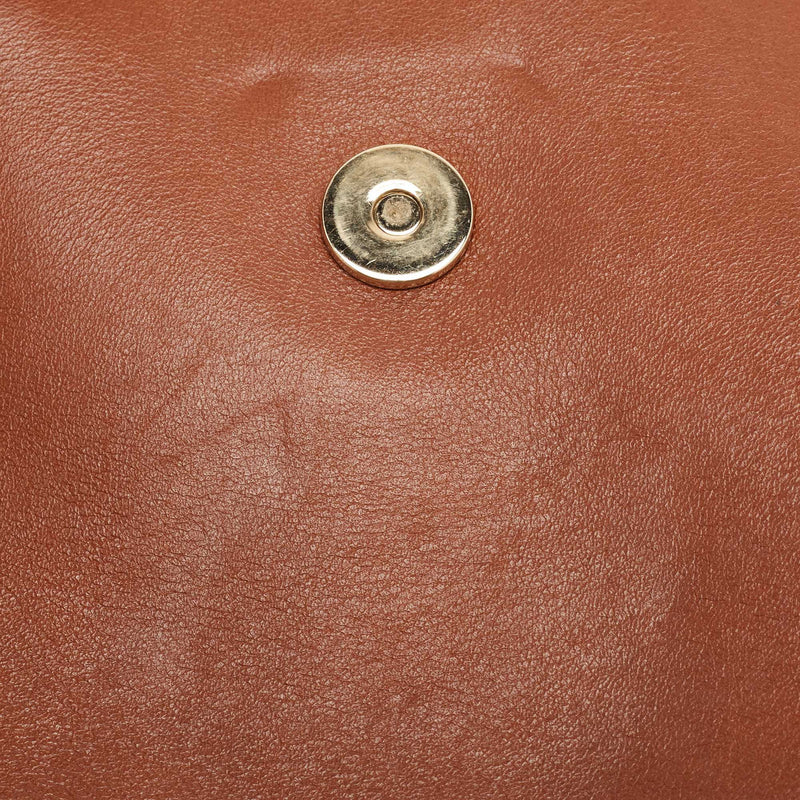 Chloe Brown Leather And Suede Medium