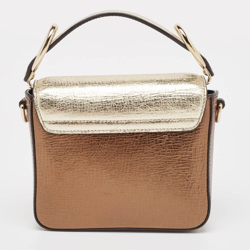 Chloe Metallic Multicolor Leather Mini C