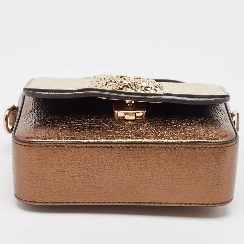 Chloe Metallic Multicolor Leather Mini C