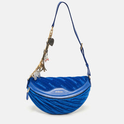 Balenciaga Blue Leather Souvenir