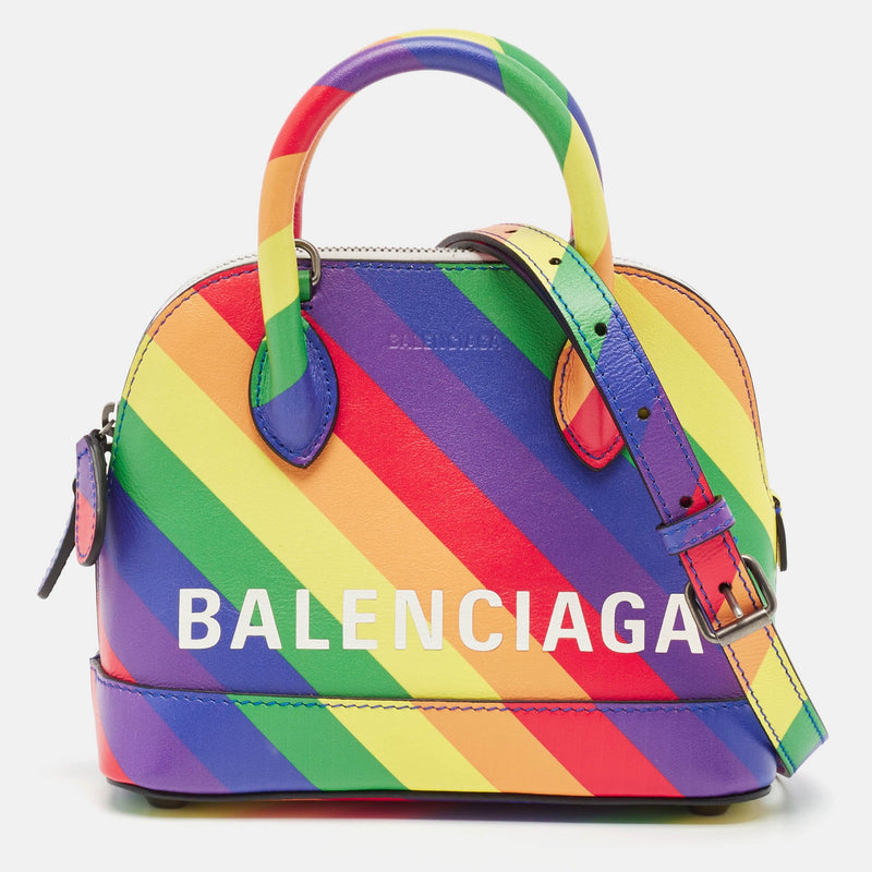 Balenciaga Multicolor Diagonal Rainbow