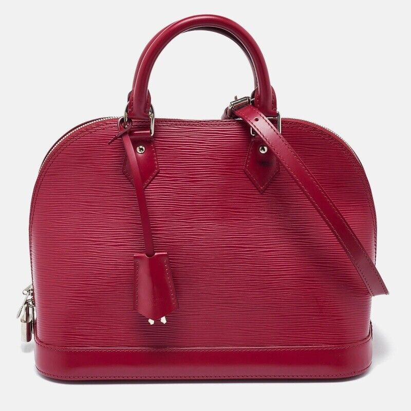 Louis Vuitton Fuchsia Epi Leather Alma