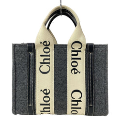 Chloe Woody Small Tote Bag - Dark