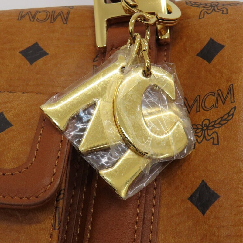 Mcm Boston Bag Logo Pvc