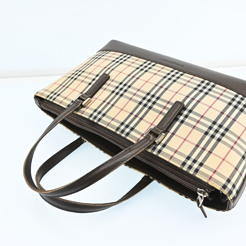 Burberry Nova Check Hand Tote Bag