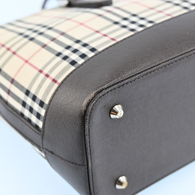 Burberry Nova Check Hand Tote Bag