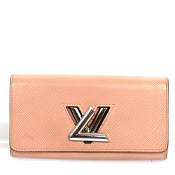 Louis Vuitton Lv Logo Twist Long Bifold