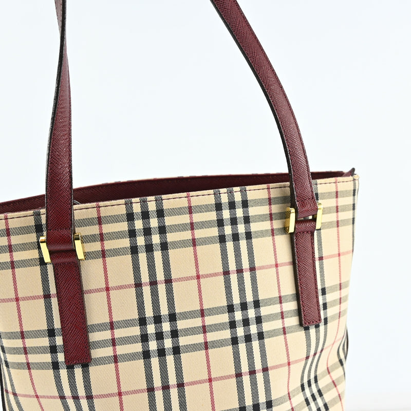 Burberry Nova Check Hand Tote Bag
