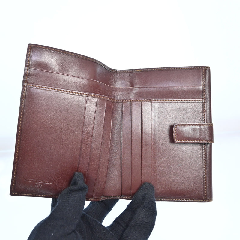 Burberry Nova Check Beige Pvc Leather