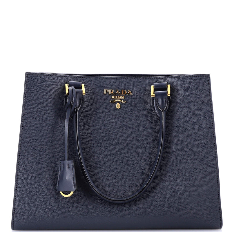 Prada Convertible Open Tote Saffiano