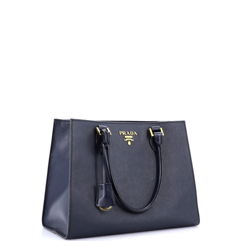 Prada Convertible Open Tote Saffiano