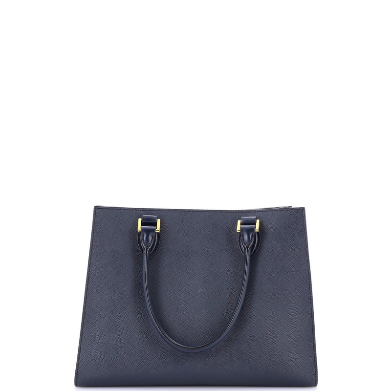 Prada Convertible Open Tote Saffiano