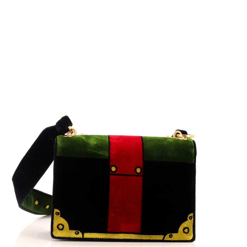 Prada Cahier Crossbody Bag Printed