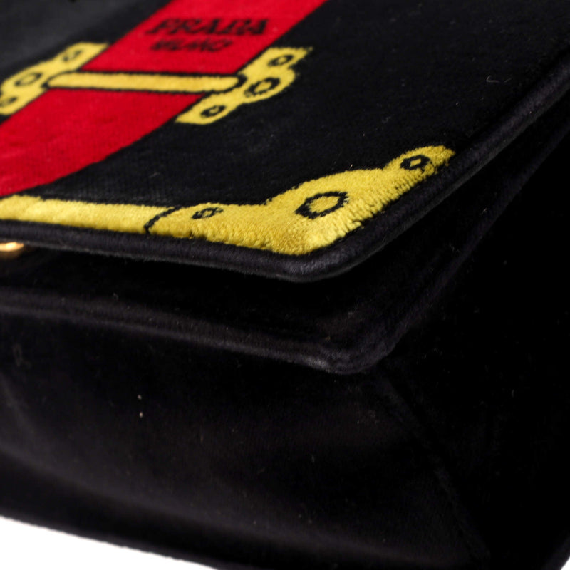 Prada Cahier Crossbody Bag Printed