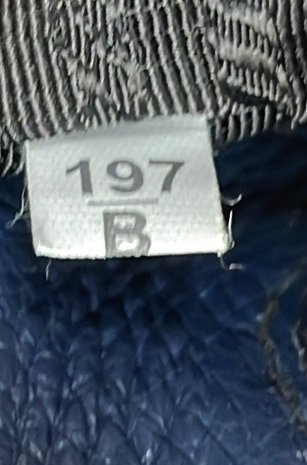 Prada Logo Hobo Embossed Vitello Daino