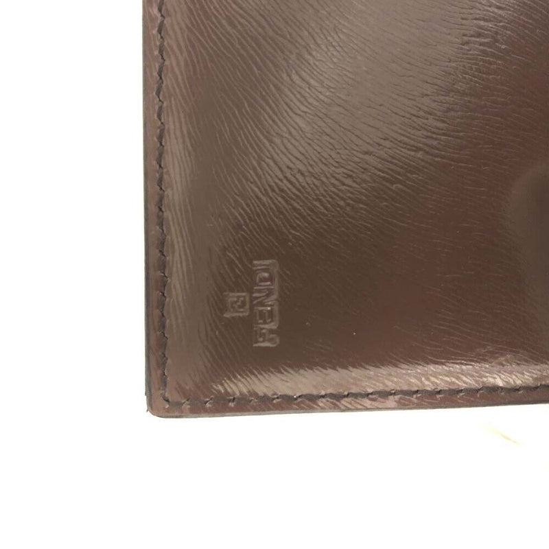 Fendi Zucca Pvc Leather Long Bifold