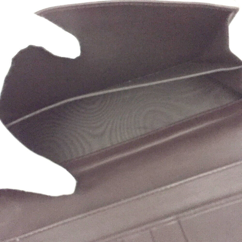 Gucci Ssima Gg Logo Leather Long Bifold