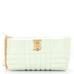 Burberry Lola Zip Shoulder Bag Quilted