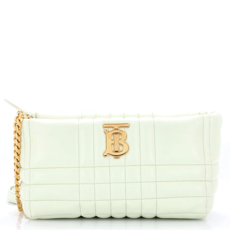 Burberry Lola Zip Shoulder Bag Quilted