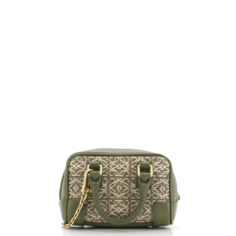 Loewe Amazona Bag Leather And Jacquard