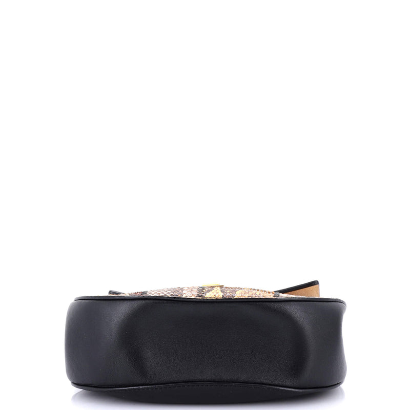 Chloe Drew Crossbody Bag Python And