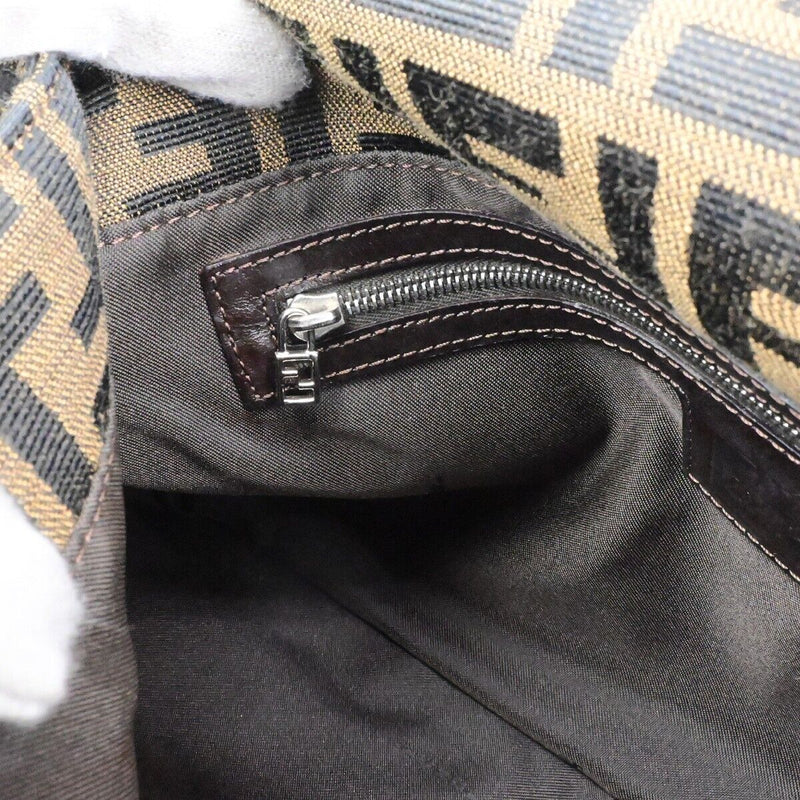 Fendi Logo Mamma Zucca Pattern Shoulder