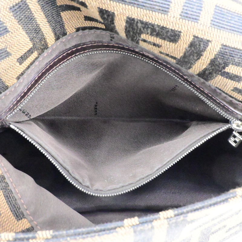 Fendi Logo Mamma Zucca Pattern Shoulder