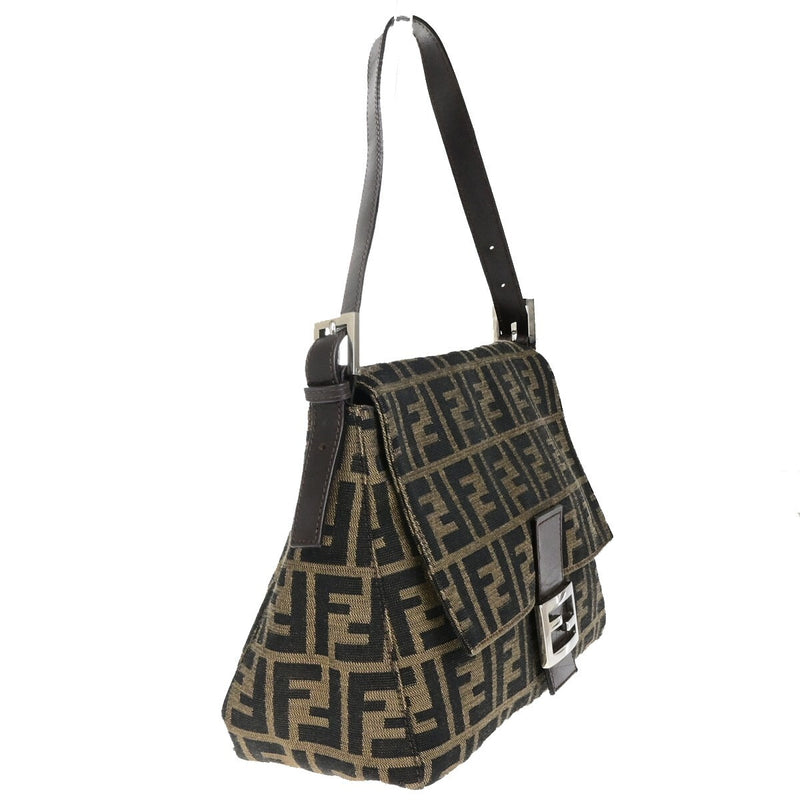Fendi Logo Mamma Zucca Pattern Shoulder