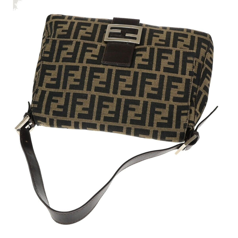 Fendi Logo Mamma Zucca Pattern Shoulder