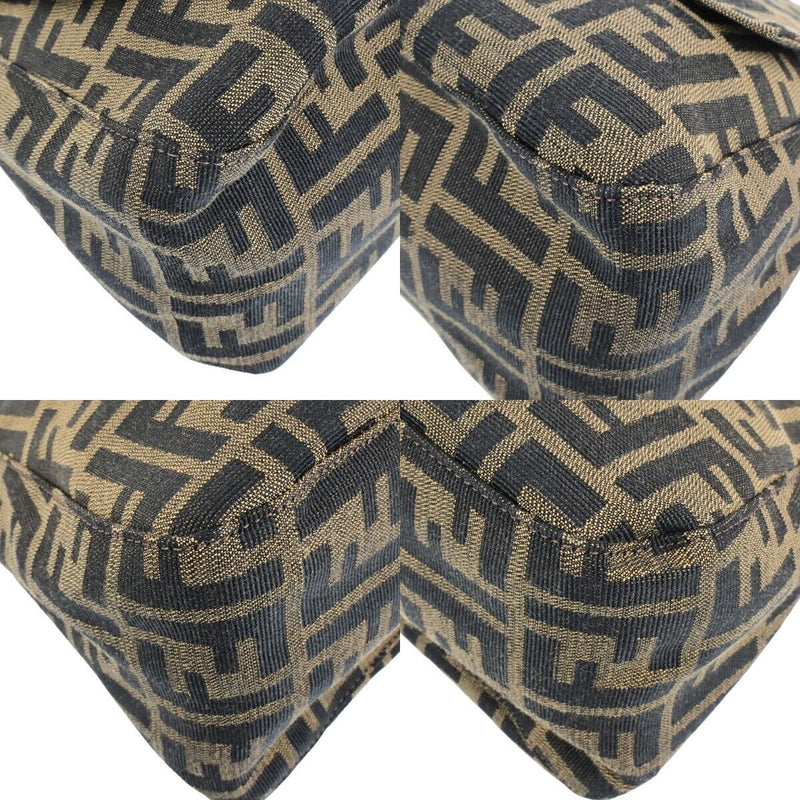 Fendi Logo Mamma Zucca Pattern Shoulder