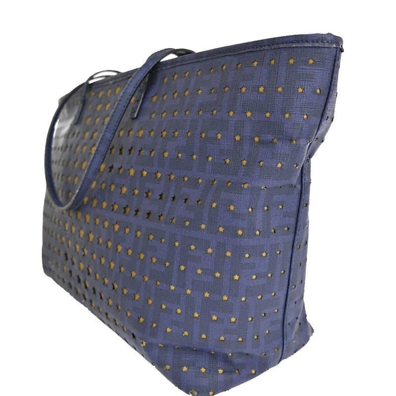 Fendi Zucca Spalmati Star Pattern