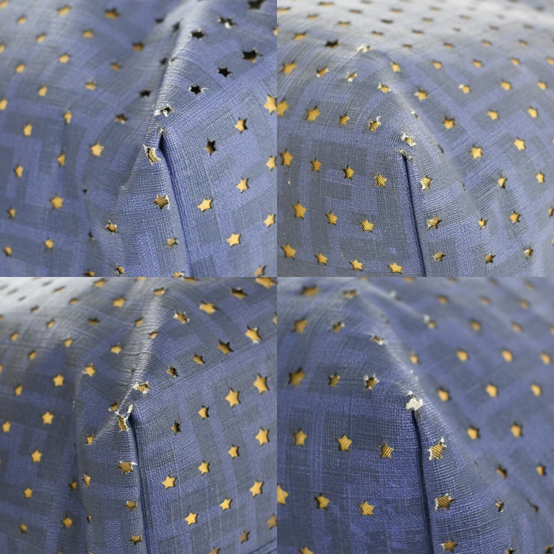 Fendi Zucca Spalmati Star Pattern