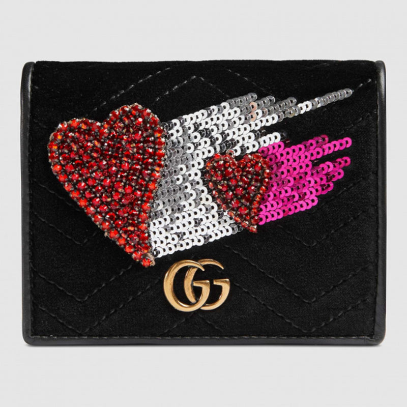 Gucci Limited Marmont Black Velvet Card