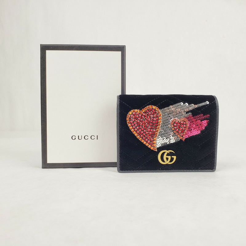 Gucci Limited Marmont Black Velvet Card