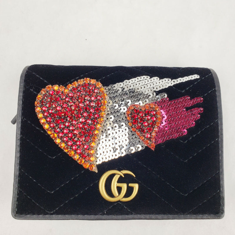 Gucci Limited Marmont Black Velvet Card