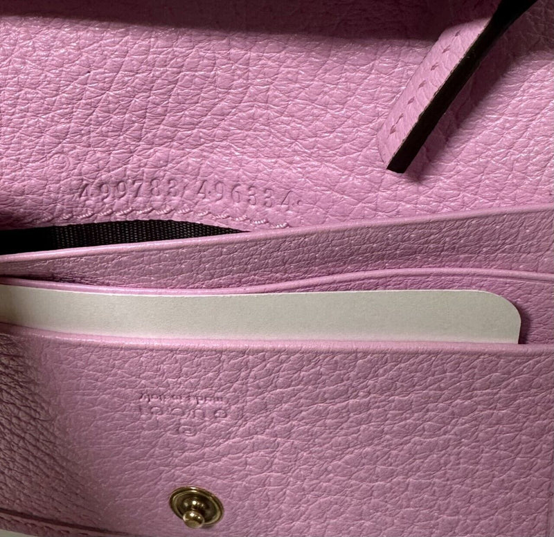 Nib Gucci Marmont Women's Pink Leather