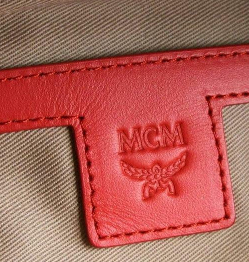 Mcm Cognac Spectrum Stark Belt Bag In