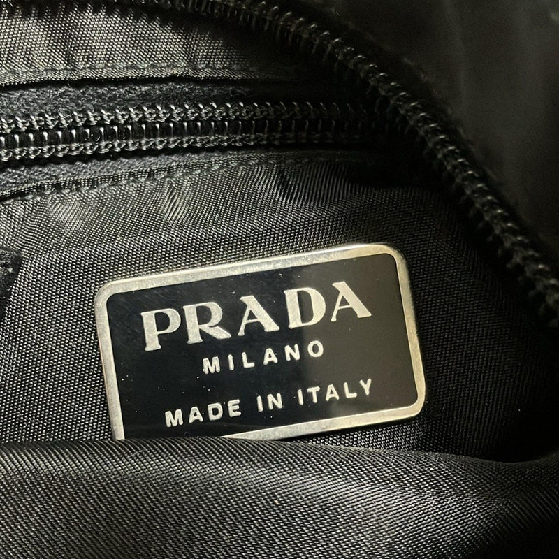 Prada - Black Nylon Shoulder Bag