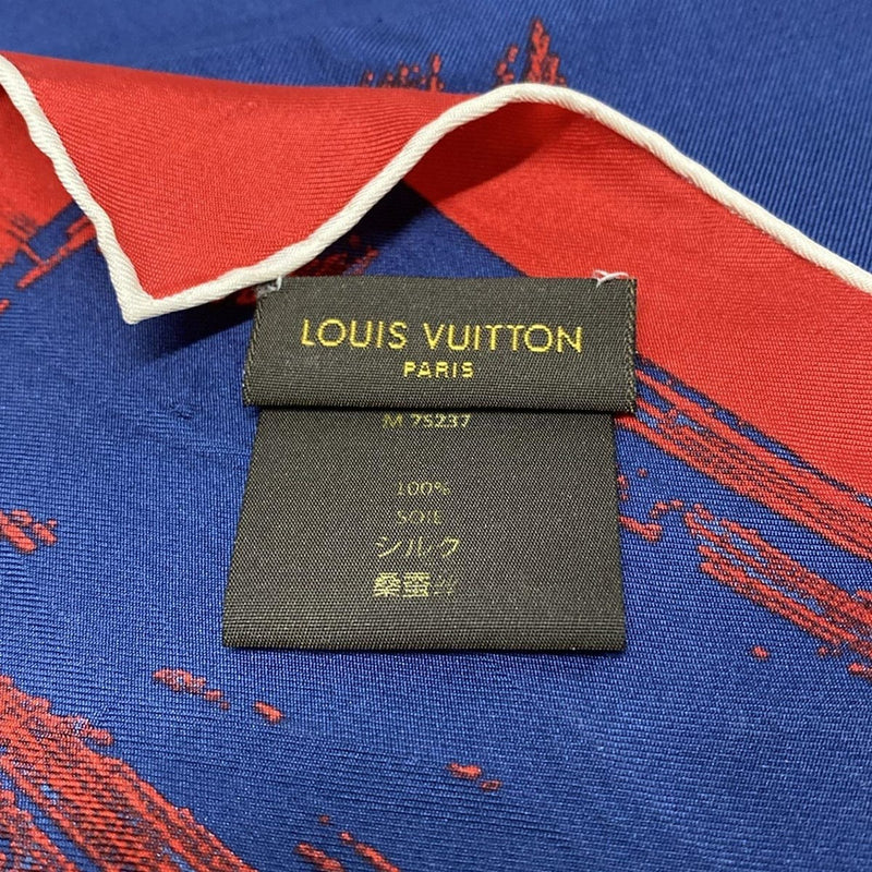 Louis Vuitton Navy Red Scarf