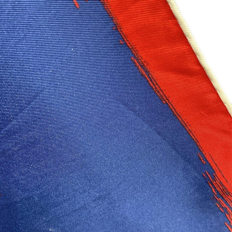 Louis Vuitton Navy Red Scarf