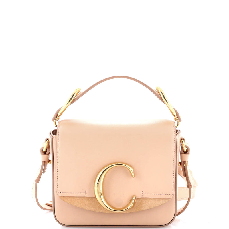 Chloe C Flap Bag Leather Mini