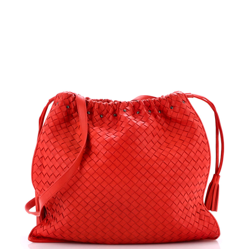 Bottega Veneta Drawstring Tassel Tote