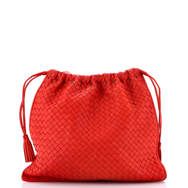 Bottega Veneta Drawstring Tassel Tote