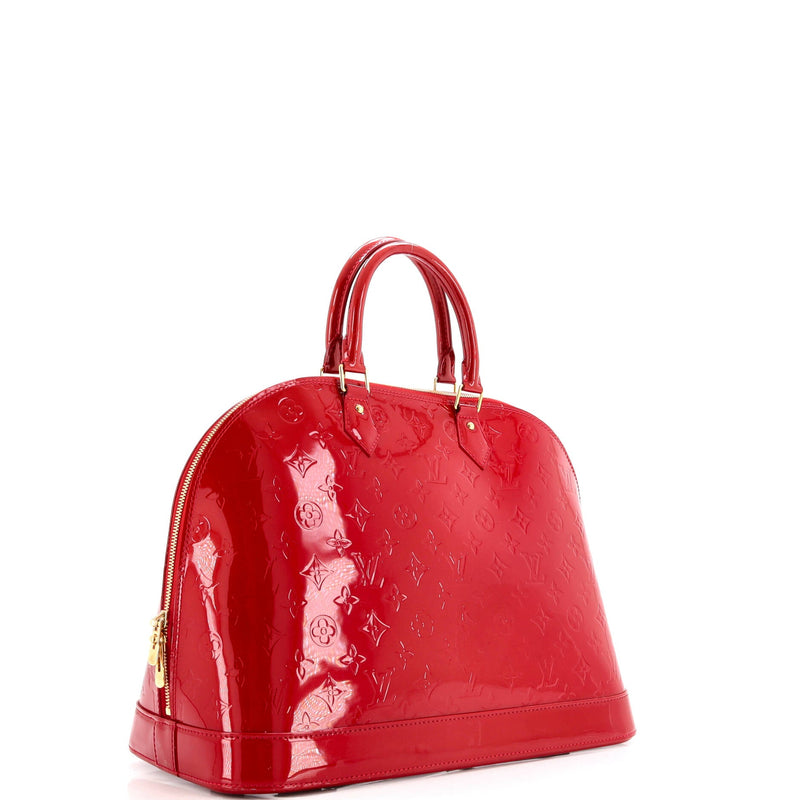 Louis Vuitton Alma Handbag Vernis Gm