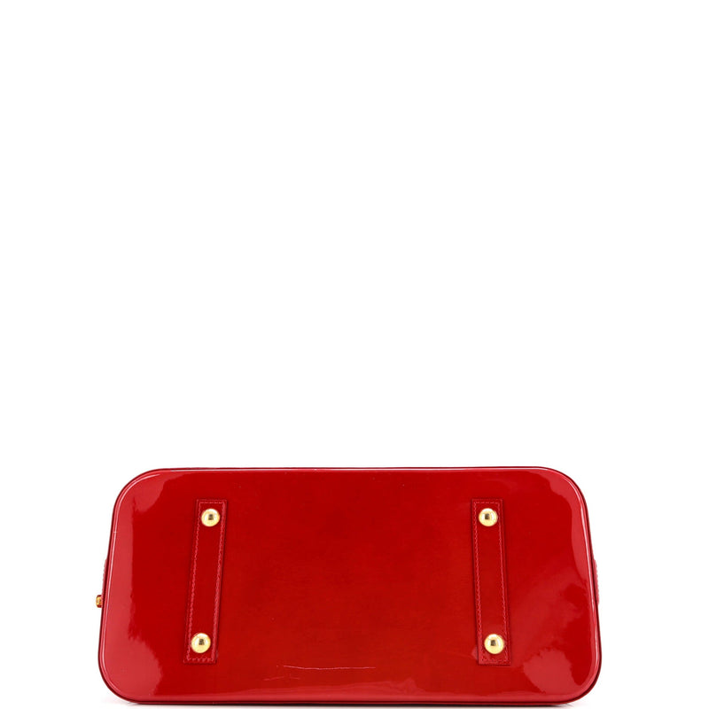 Louis Vuitton Alma Handbag Vernis Gm