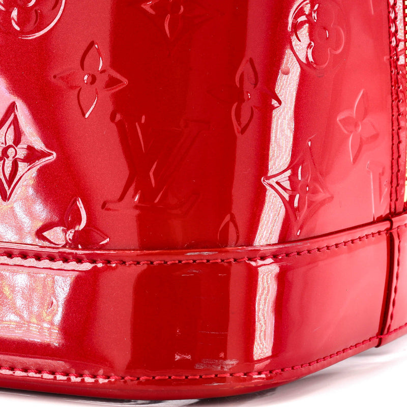 Louis Vuitton Alma Handbag Vernis Gm
