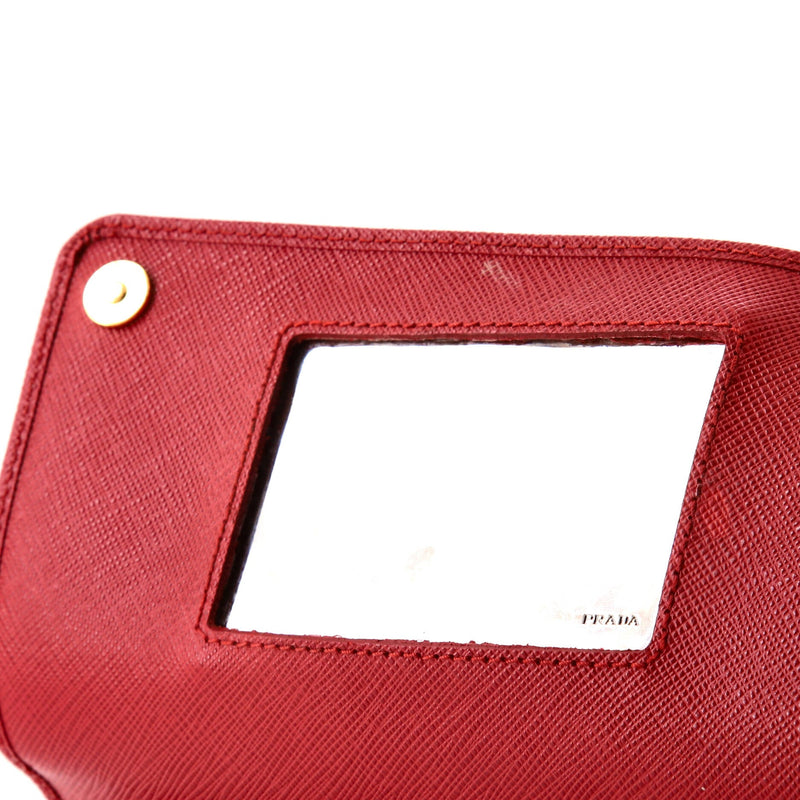 Prada Chain Wallet Crossbody Saffiano