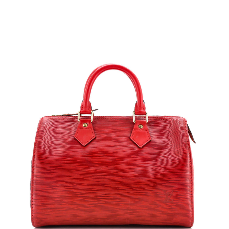 Louis Vuitton Speedy Handbag Epi Leather