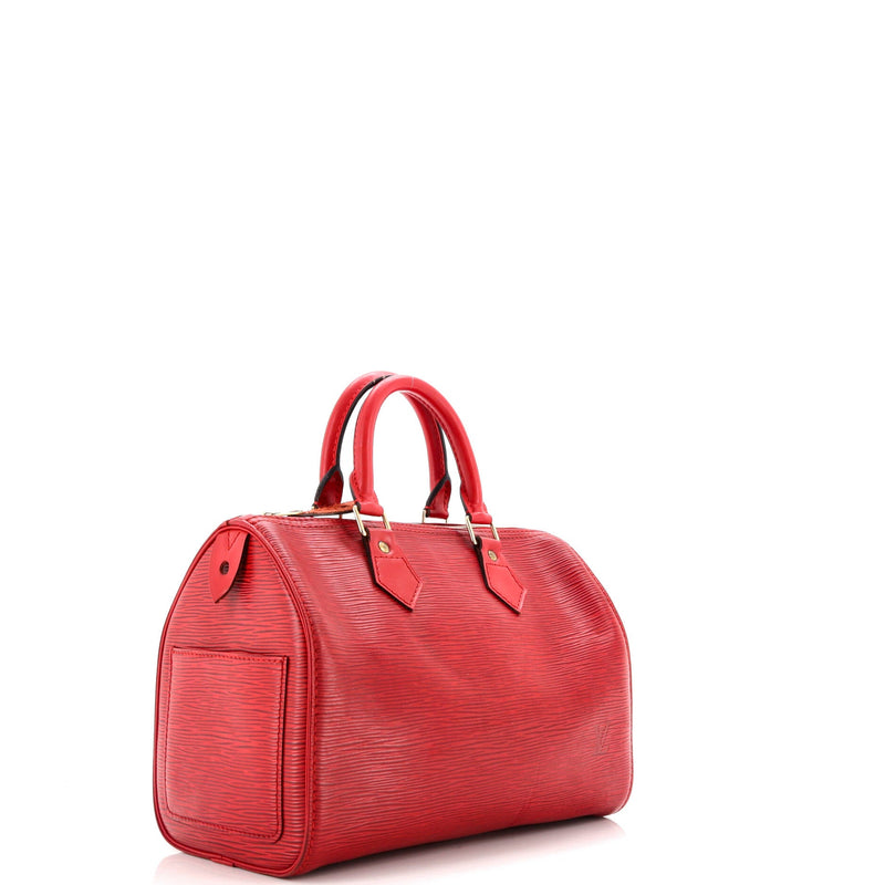 Louis Vuitton Speedy Handbag Epi Leather