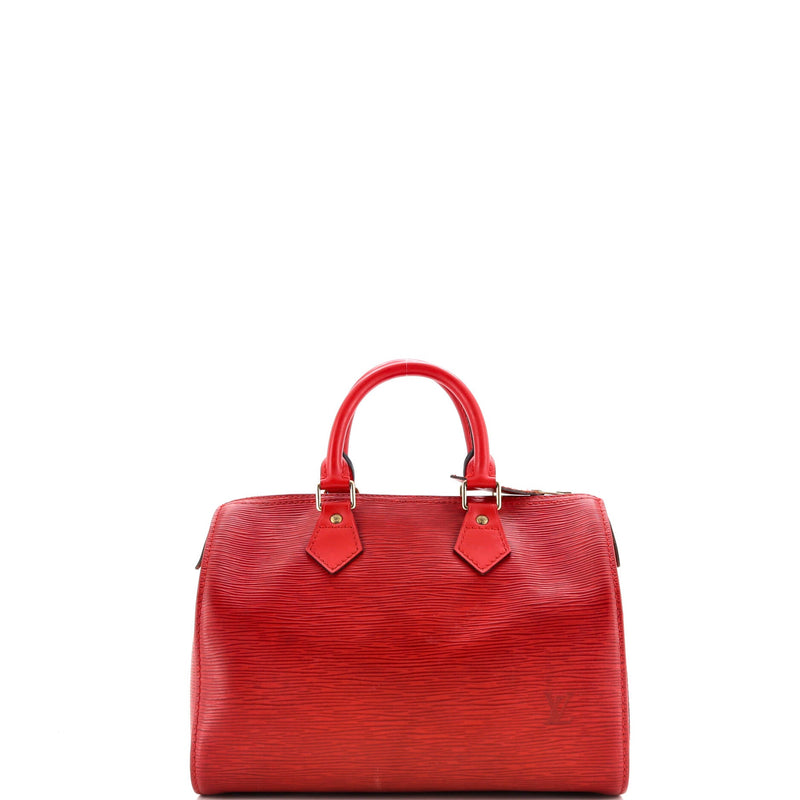 Louis Vuitton Speedy Handbag Epi Leather